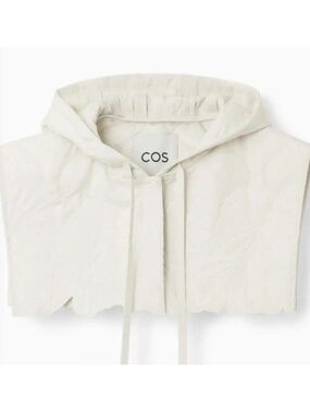 COS Embroidered Quilted Hood